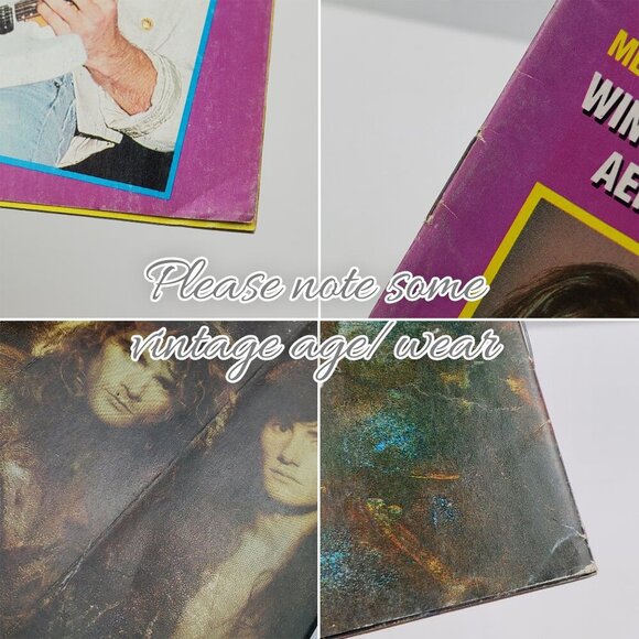 Metal Magazine Poster Calendar 1999 Vintage KISS Guns n Roses Motley Crue - Picture 10 of 10